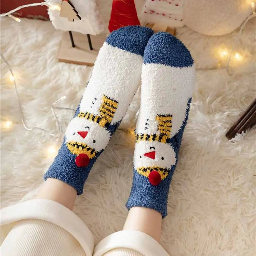 Cozy Holiday Fuzzy Socks™