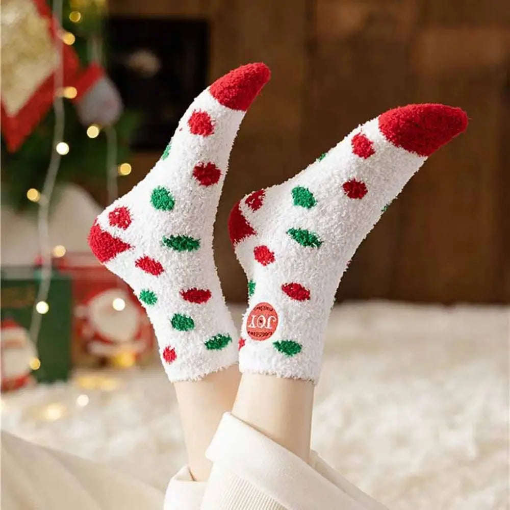 Cozy Holiday Fuzzy Socks™